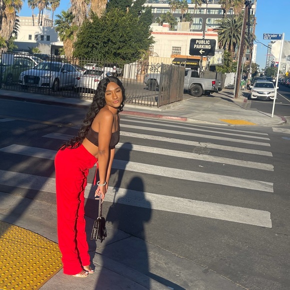 Multi Pocket Stacked Joggers🩸 - Picture 5 of 8